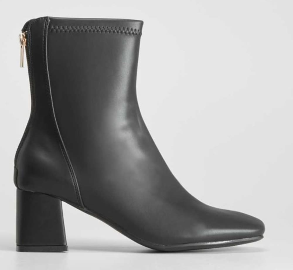 Botín de tacón monocolor PICCOLA PIU