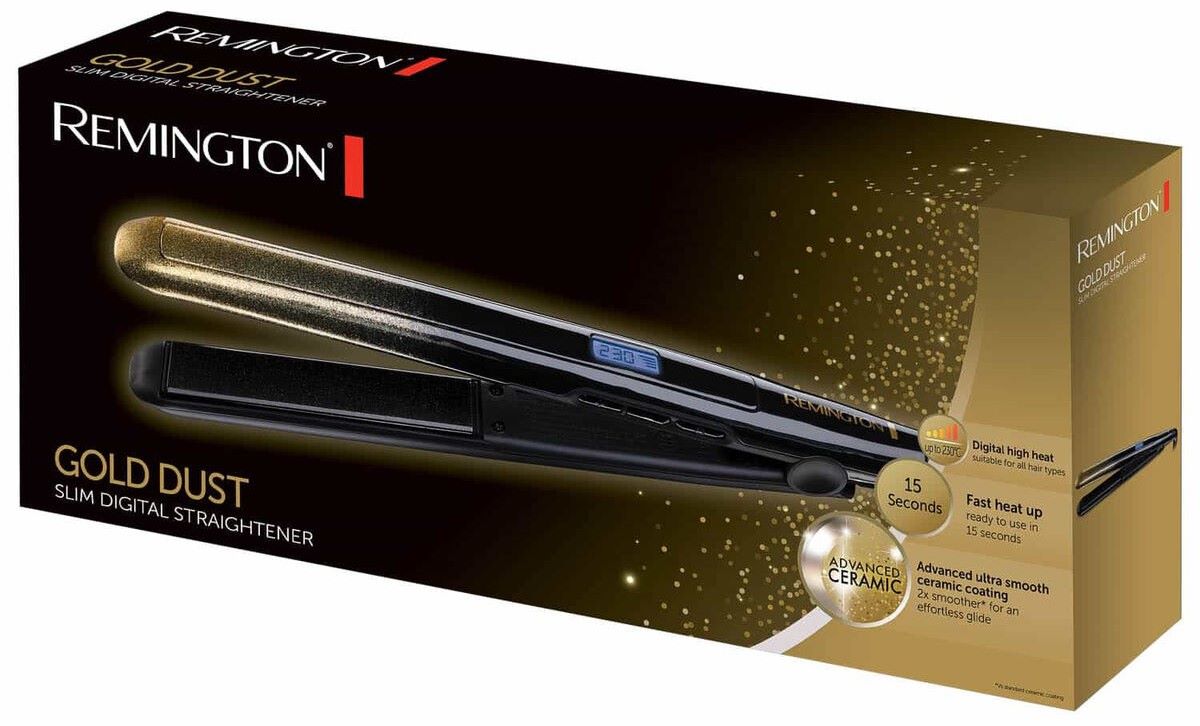 Plancha de pelo Remington Gold Dust S5208 de Lidl