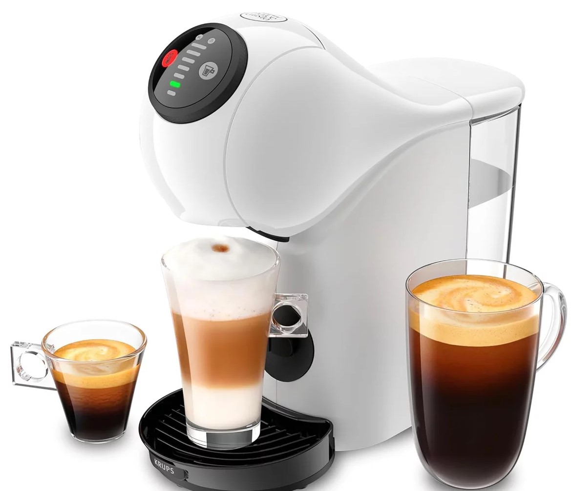 Cafetera de cápsulas DOLCE GUSTO Genio S Krups KP2431AS de Alcampo