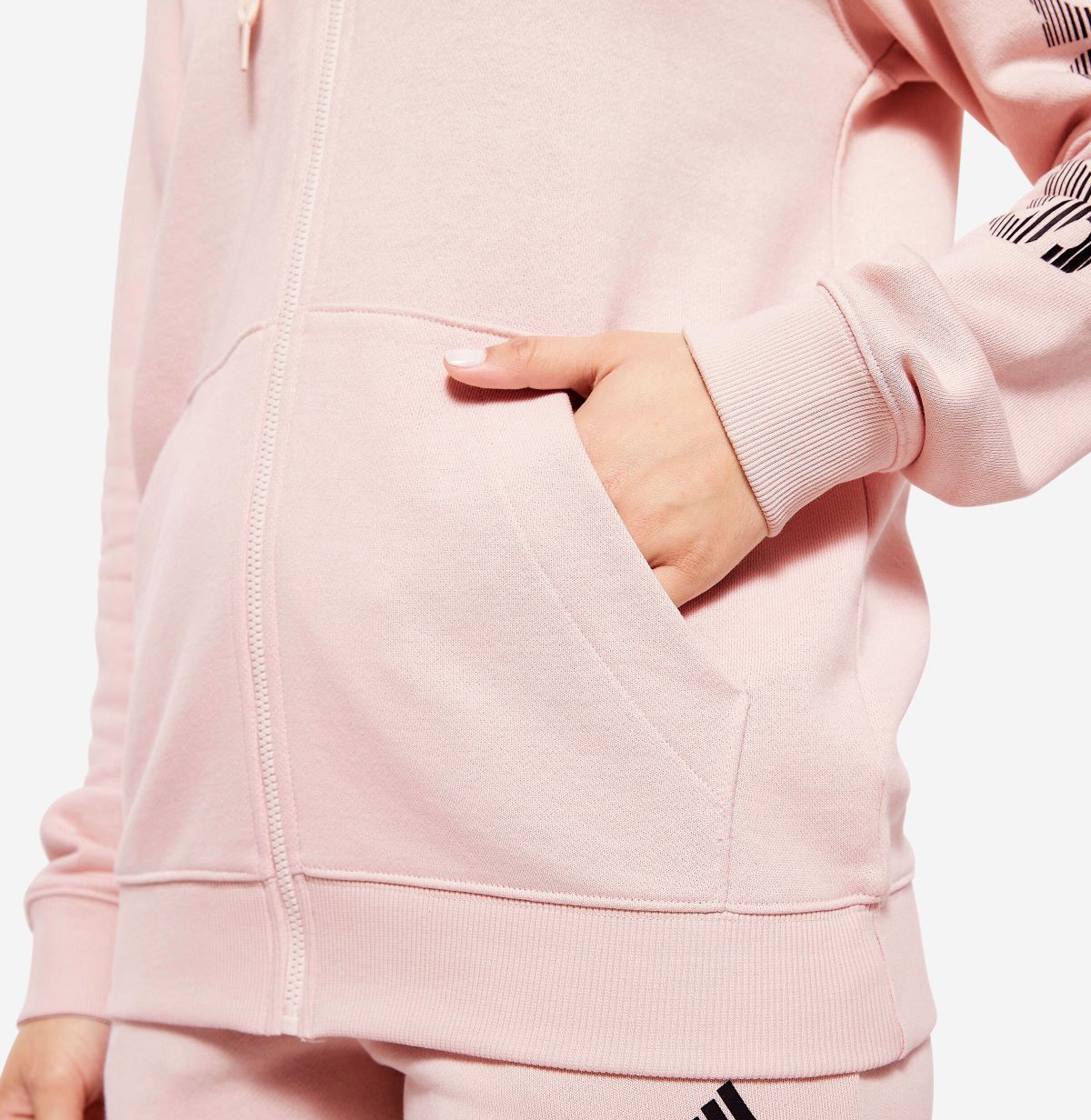 Sudadera con capucha soft training Adidas de Decathlon