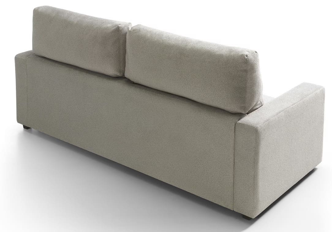 El sofá cama de tres plazas en color beige Quasar de El Corte Inglés