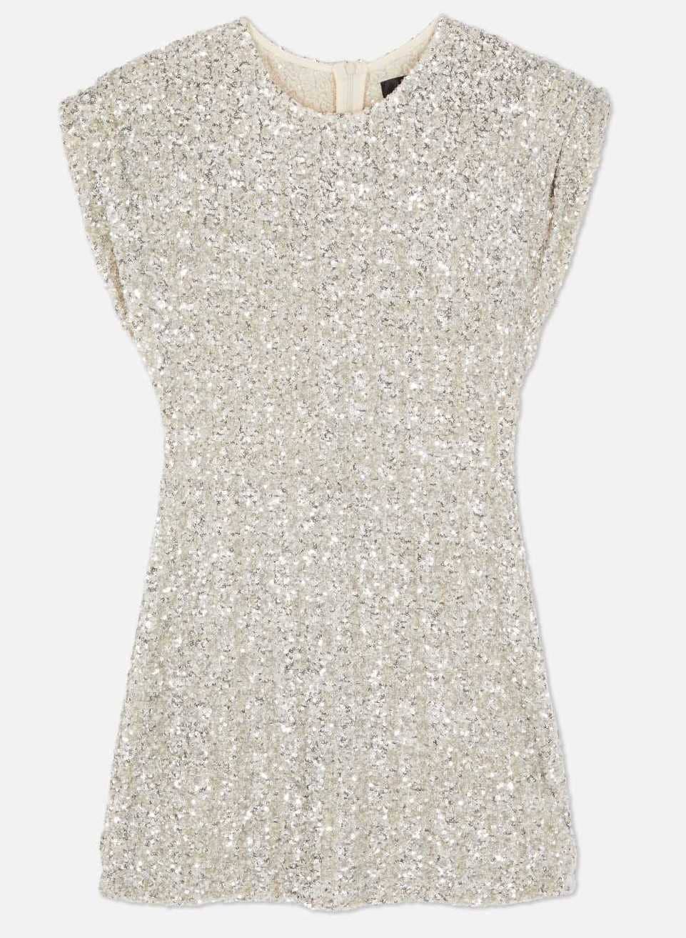 Vestido corto de lentejuelas de Paula Echevarría de Primark