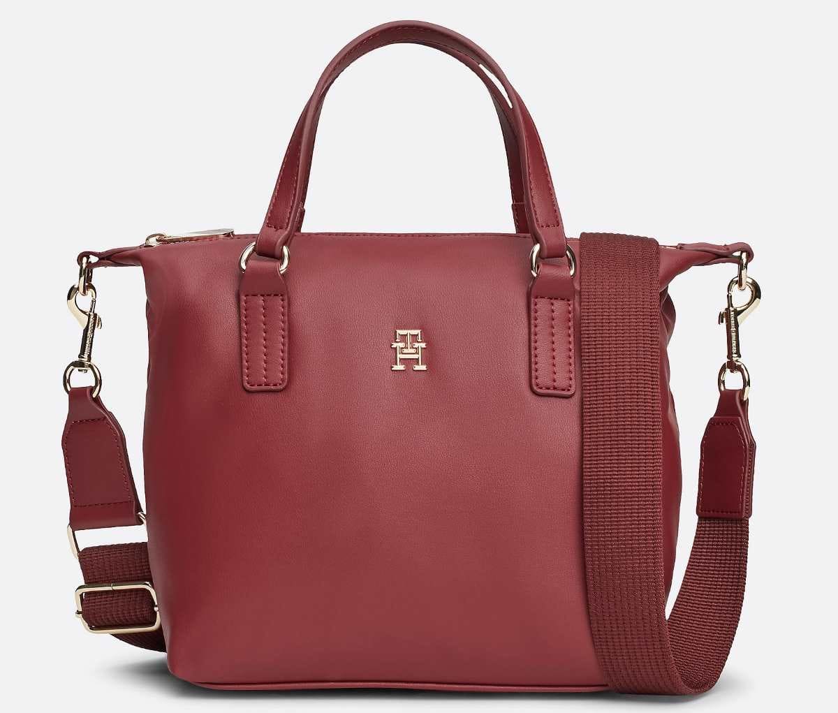 Bolso tote con monograma TH de Tommy Hilfiger