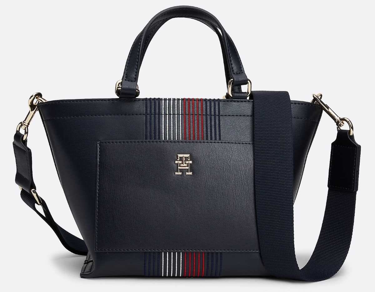 Bolso tote Corporate pequeño con monograma de Tommy Hilfiger