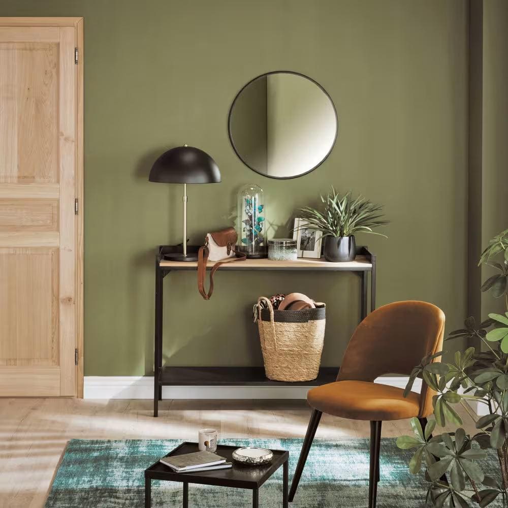 Espejo redondo de metal FLICK