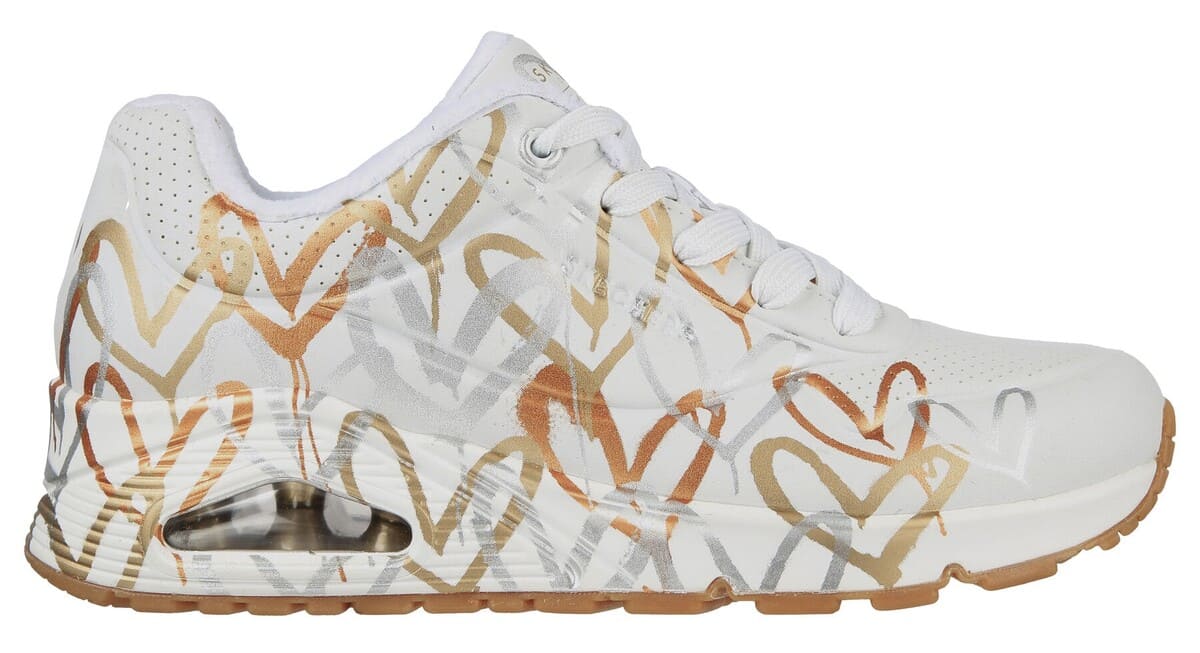 Skechers x JGoldcrown Uno - Metallic Love