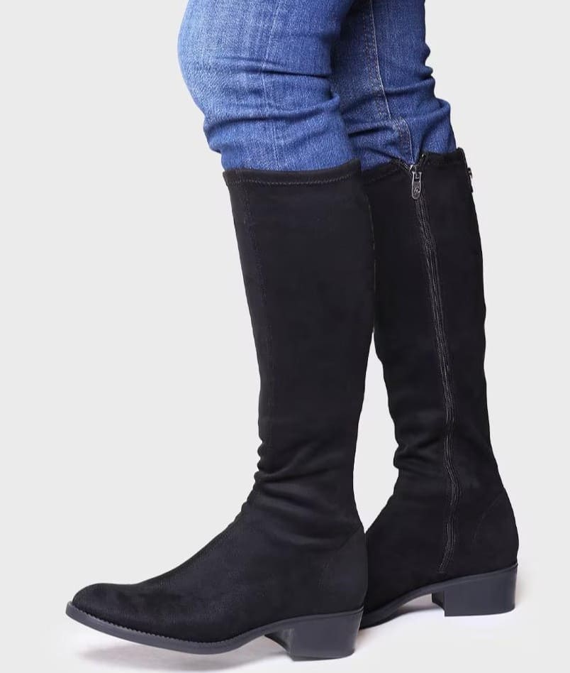 Botas de piel serraje con suela antideslizante Tony Pons