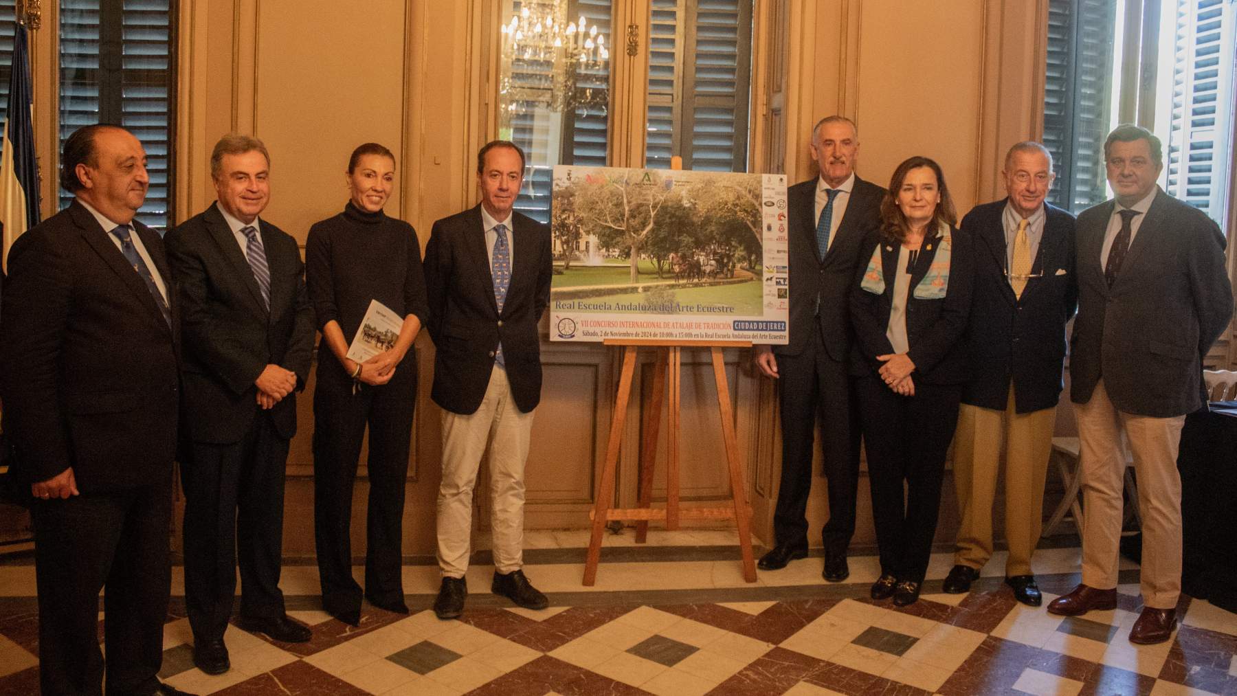 Presentación del VII Concurso Internacional de Atalaje de Tradición Ciudad de Jerez (CIAT)