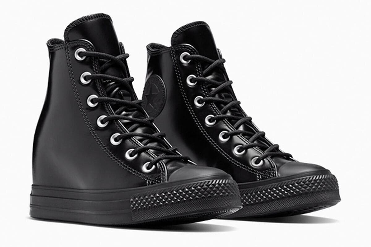 El nuevo botín Chuck Taylor All Star Wedge Platform Leather de Converse