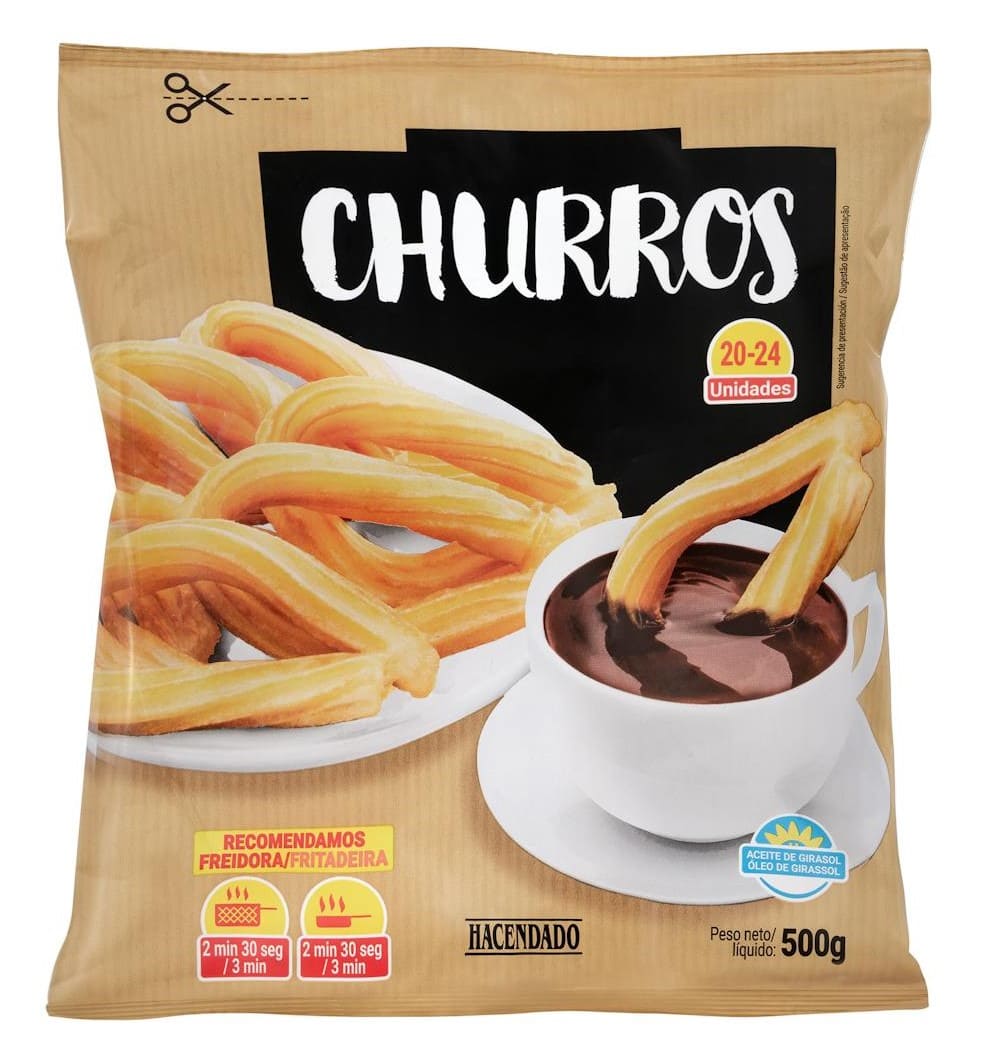 Churros Hacendado ultracongelados