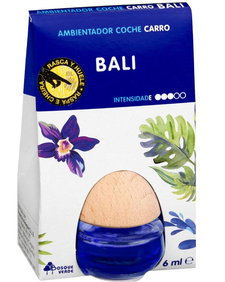 Ambientador coche Bali Bosque Verde