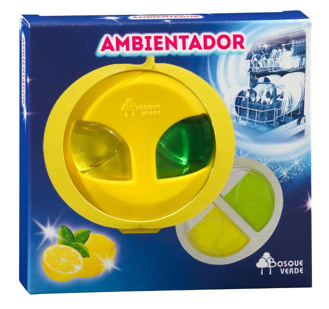 Ambientador lavavajillas Limón Bosque Verde