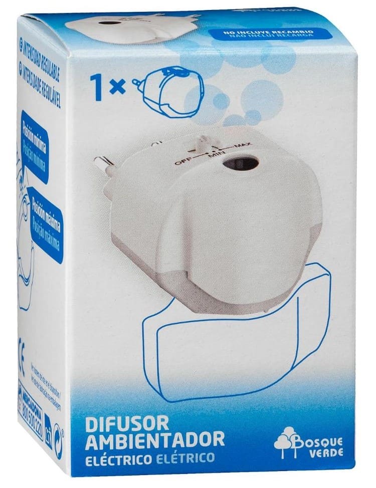 Difusor ambientador eléctrico Bosque Verde