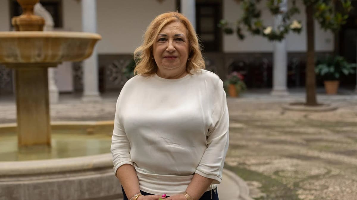 Rosario Pallarés, concejal en el Ayuntamiento de Granada