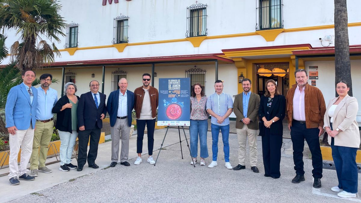 Presentación de la III Jornada Cortadores Jamón Solidario