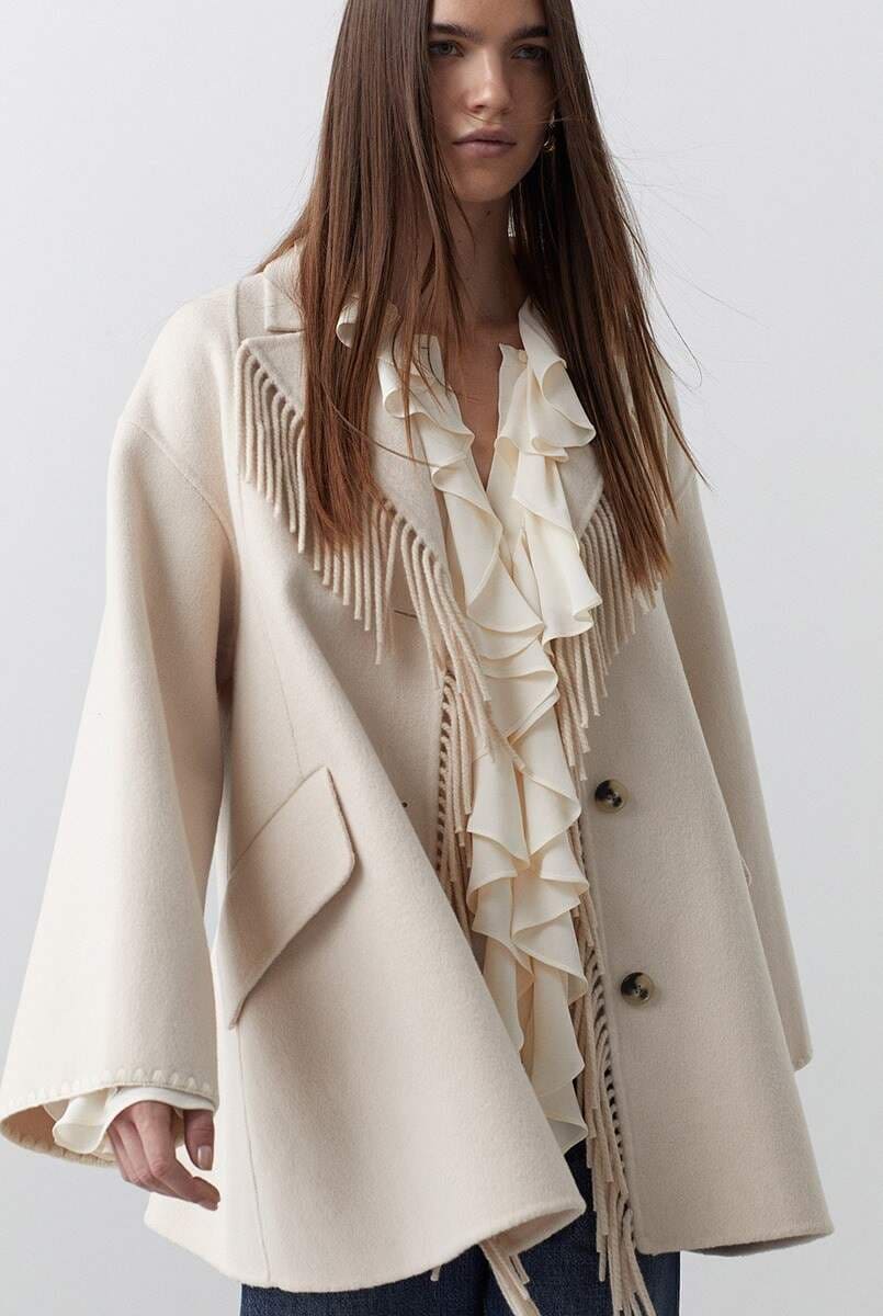 Sfera Chaquetón flecos