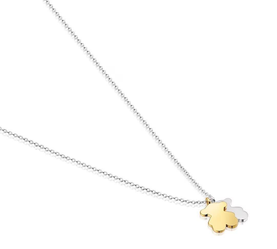 El collar corto bicolor con motivos Sweet Dolls de Tous