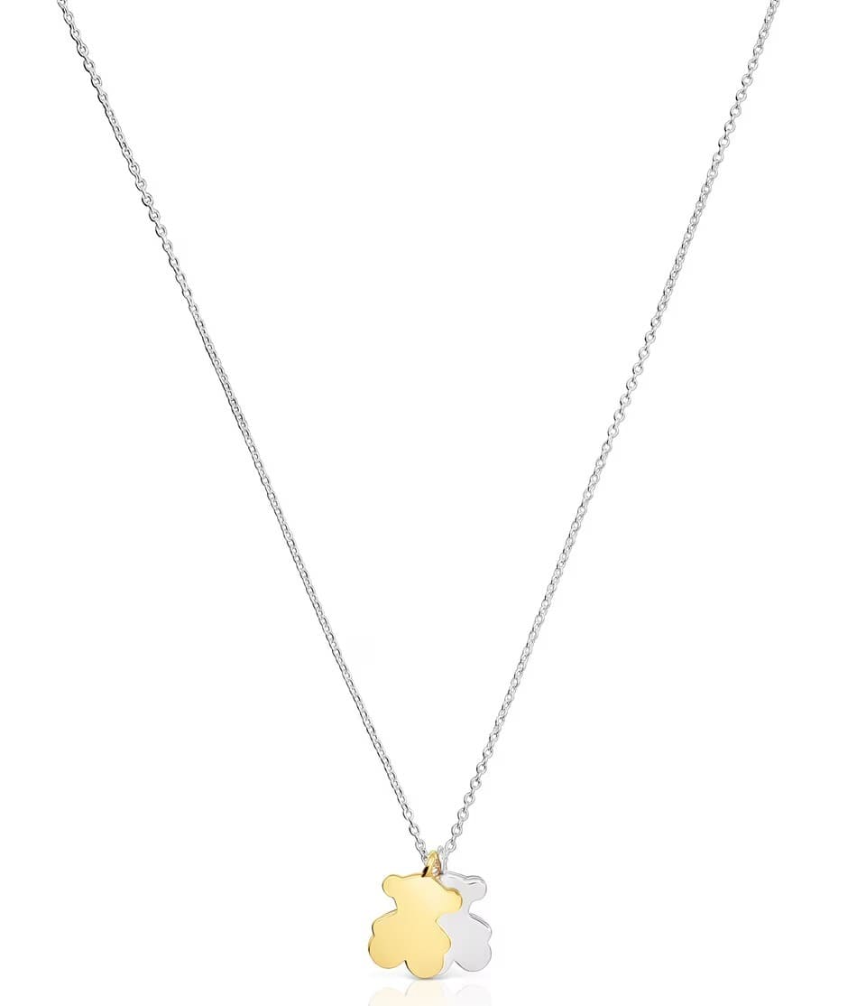 El collar corto bicolor con motivos Sweet Dolls de Tous