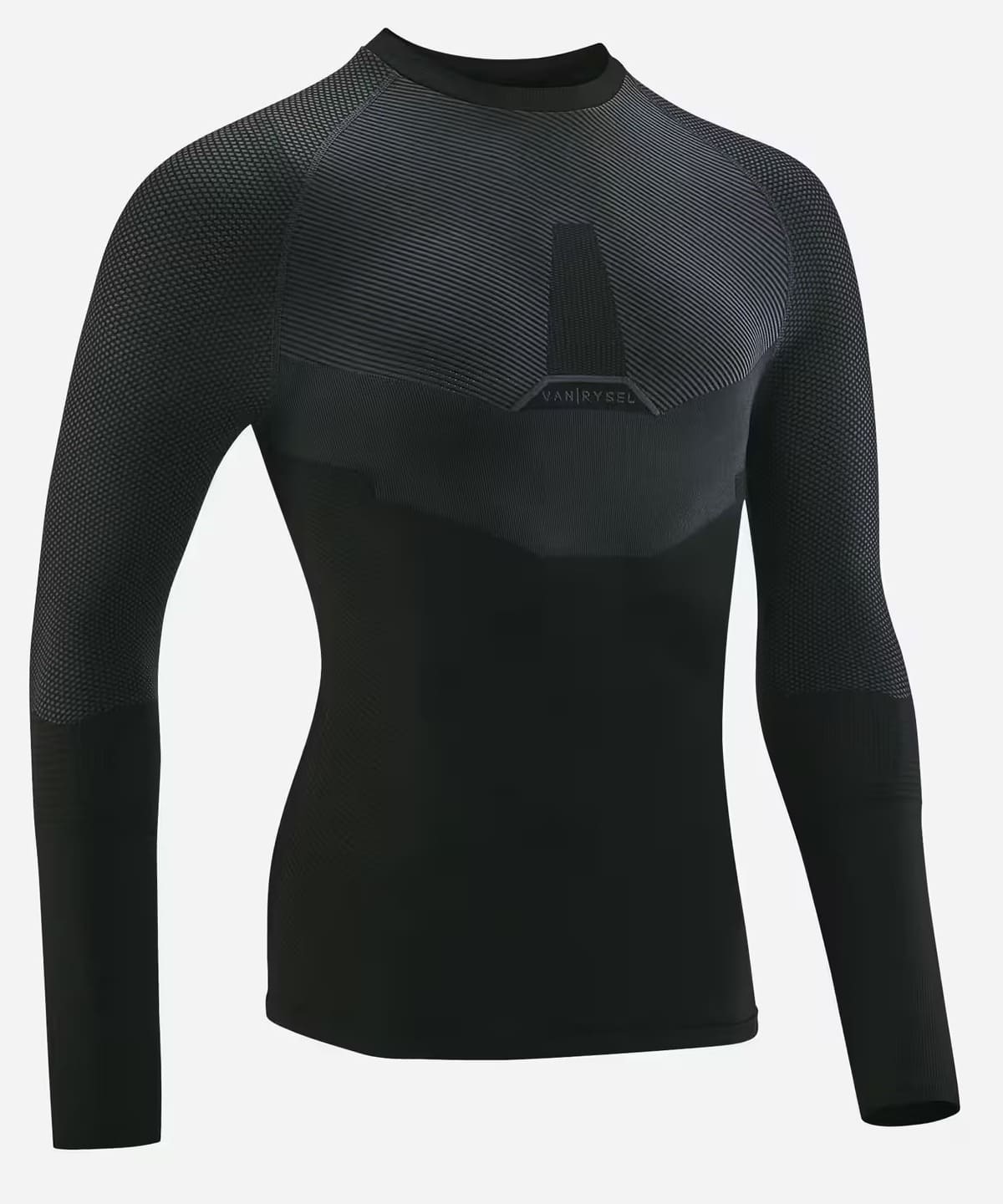 La nueva camiseta térmica de ciclismo de manga larga negra de Van Rysel en Decathlon