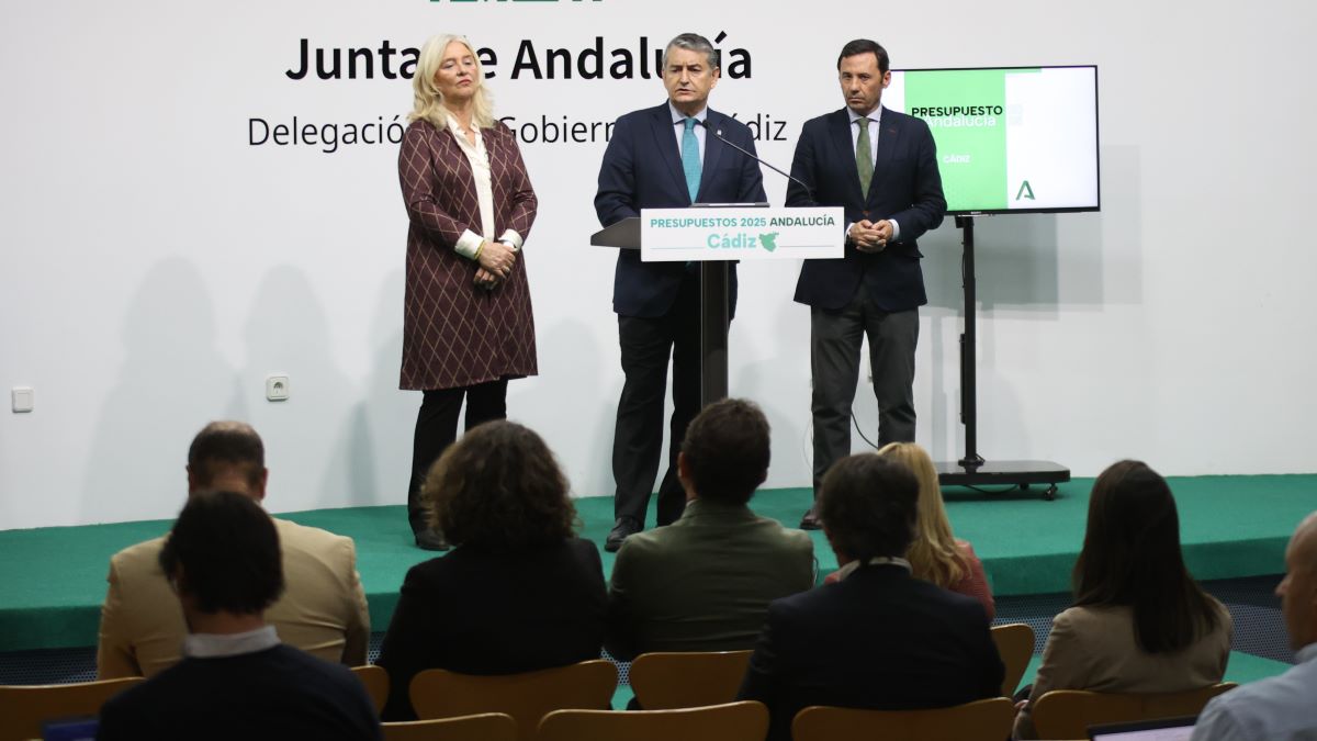 Antonio Sanz presenta los Presupuestos para la provincia de Cádiz en 2025 | Cristo García