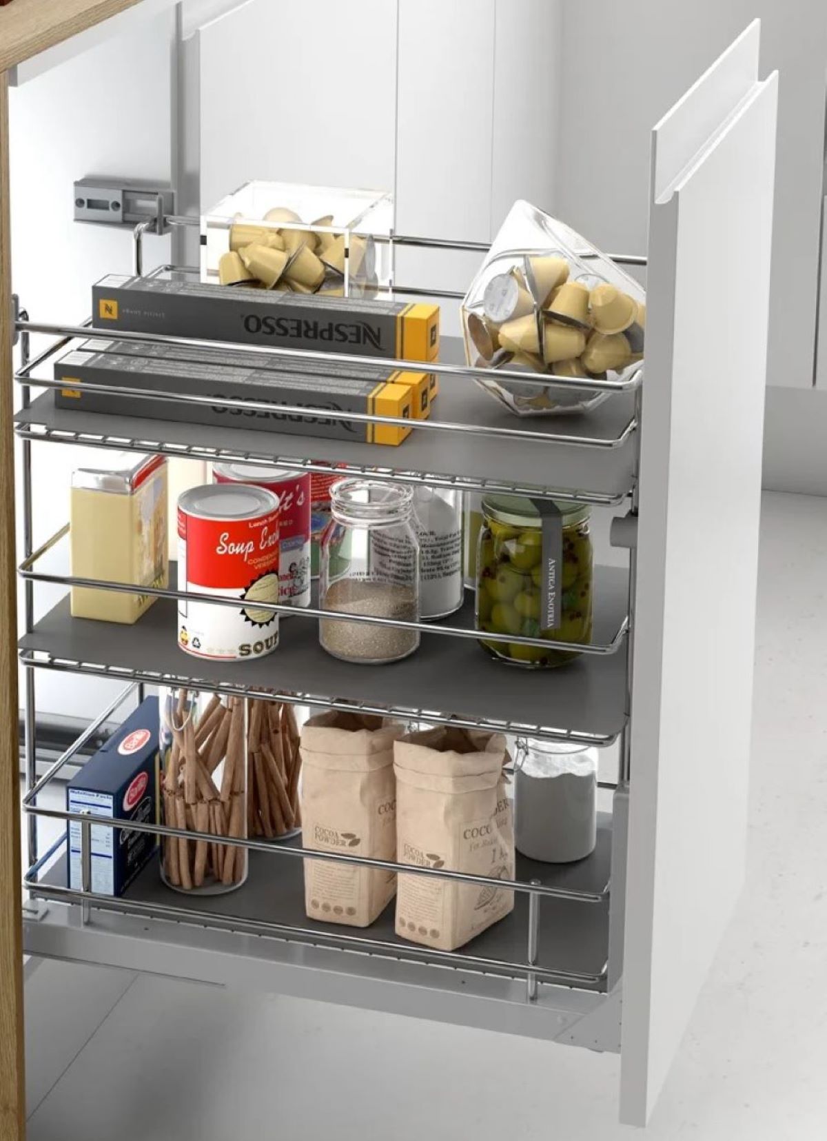 Despensero extraíble para mueble bajo de cocina MENAGE CONFORT de Leroy Merlin