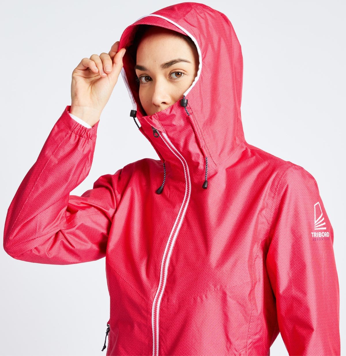 Chaqueta cortavientos impermeable Tribord 100 de Decathlon