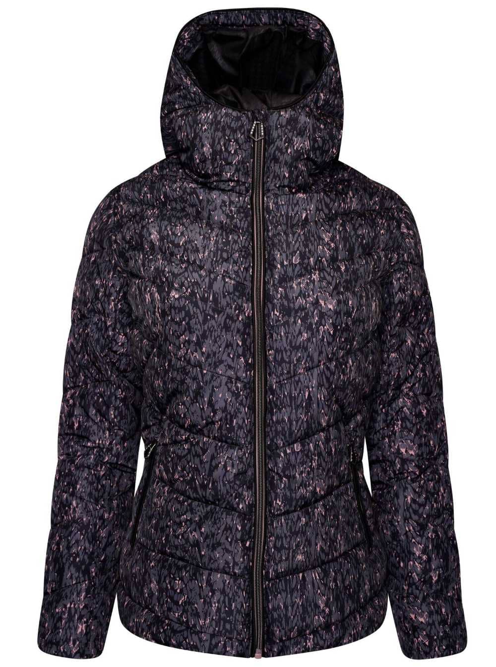 DARE 2B Chaqueta Acolchada Adornado para Mujer Rosa Polvo Ondas