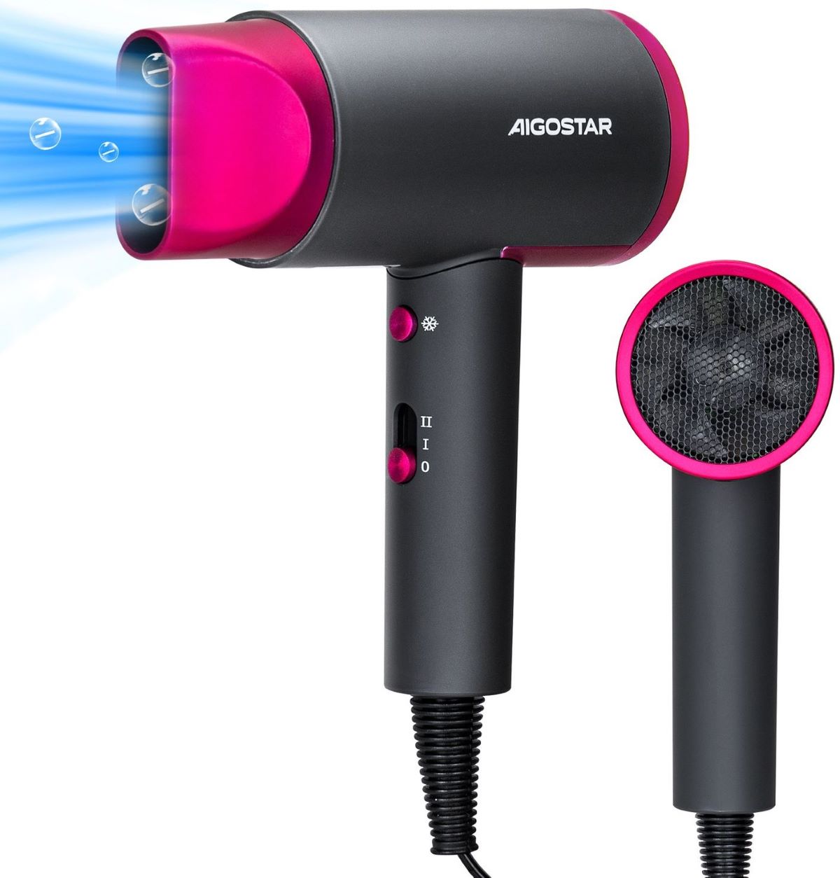 Secador de pelo iónico Aigostar 2200 W de Carrefour