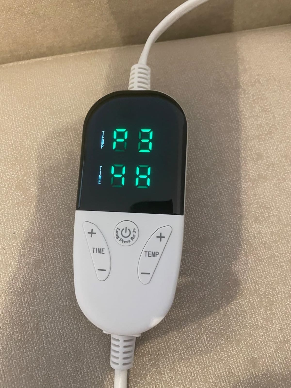 Manta eléctrica térmica OneAmg 127x152cm de Amazon