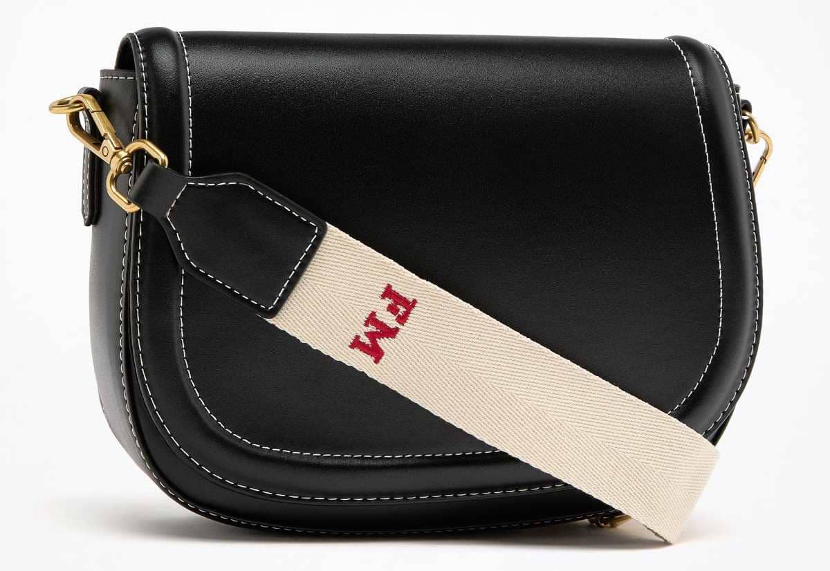 Bolso solapa textura de Lefties