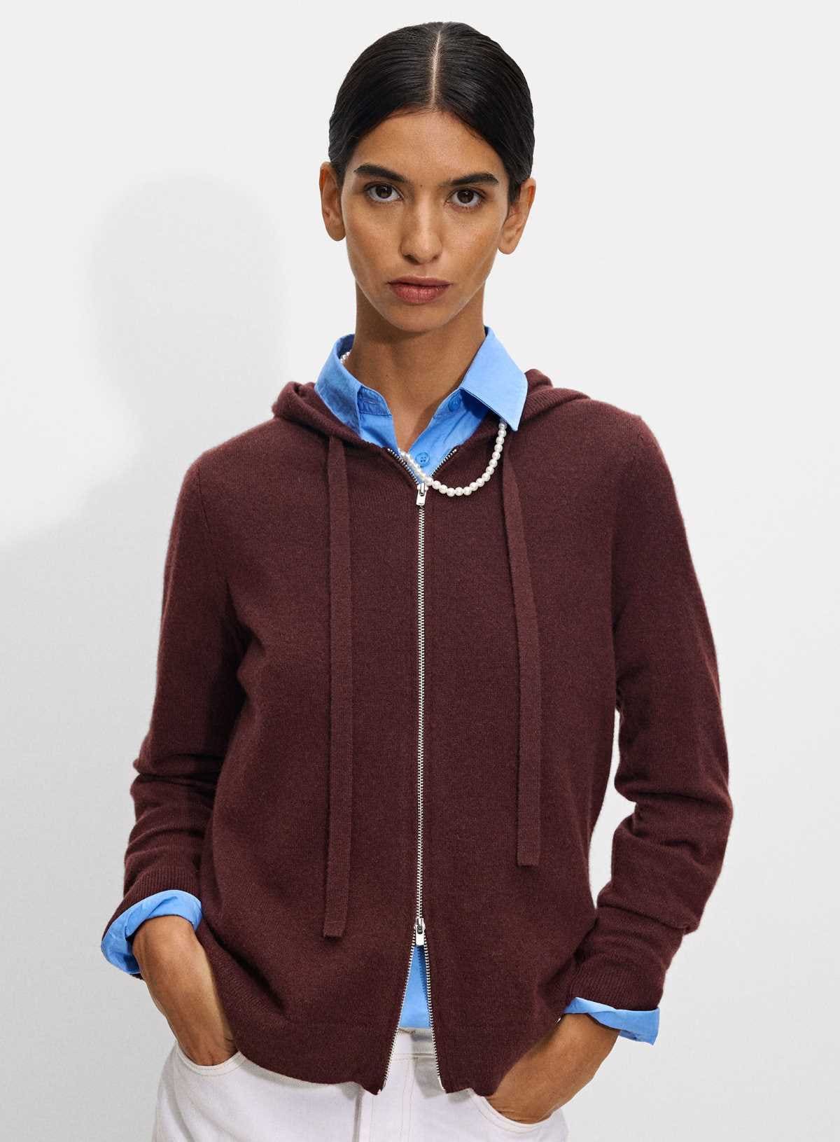 Cárdigan 100 Cashmere Con Capucha de Parfois