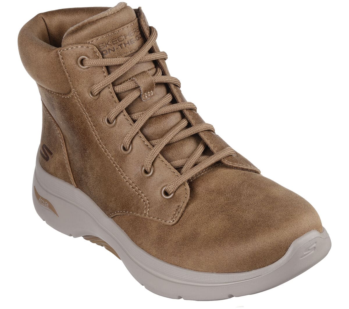 Las botas GO WALK Arch Fit 2.0 - Mountain View marrón castaña de Skechers