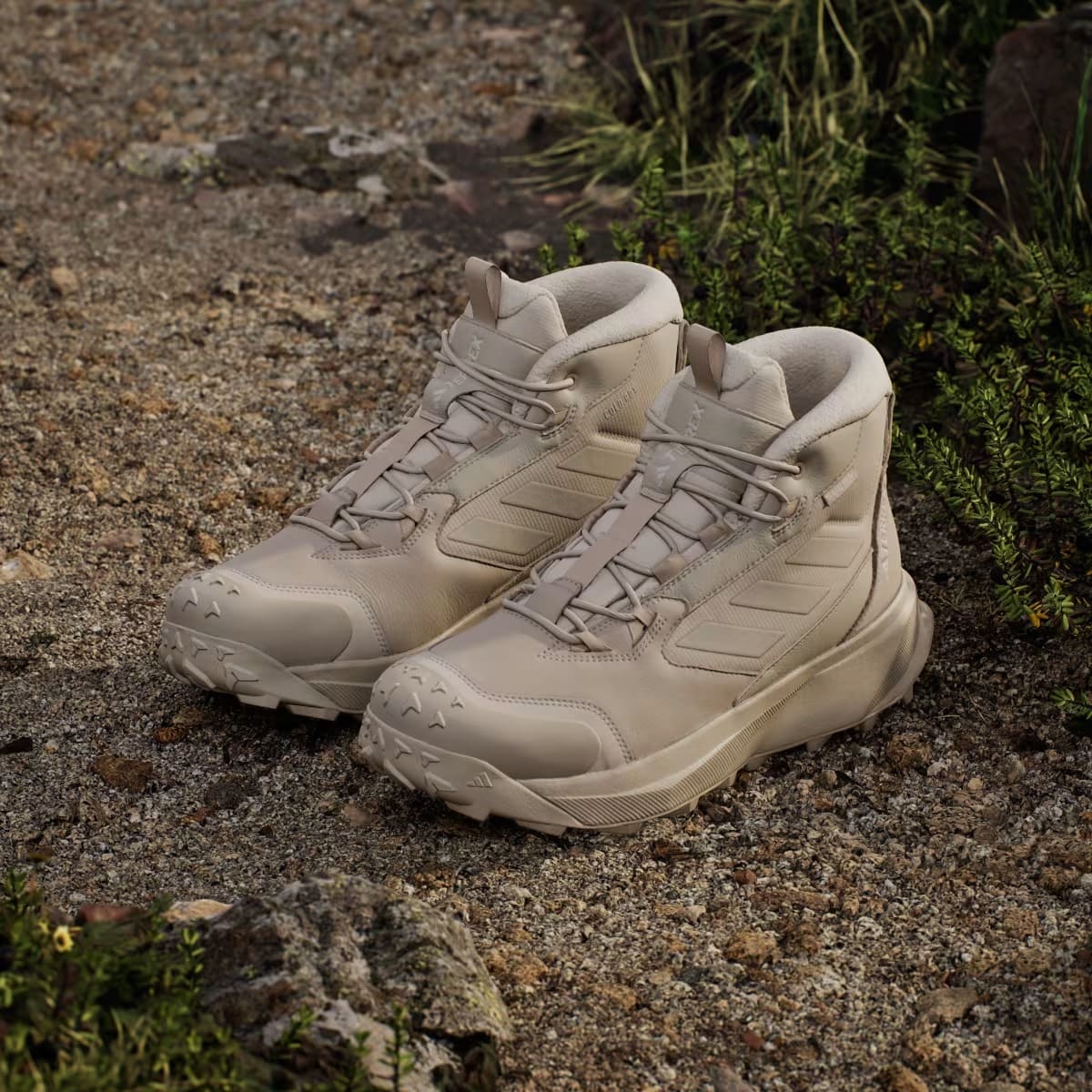 Las botas Terrex Winter Leather Mid Cut Rain.Rdy Cold.Rdy de Adidas