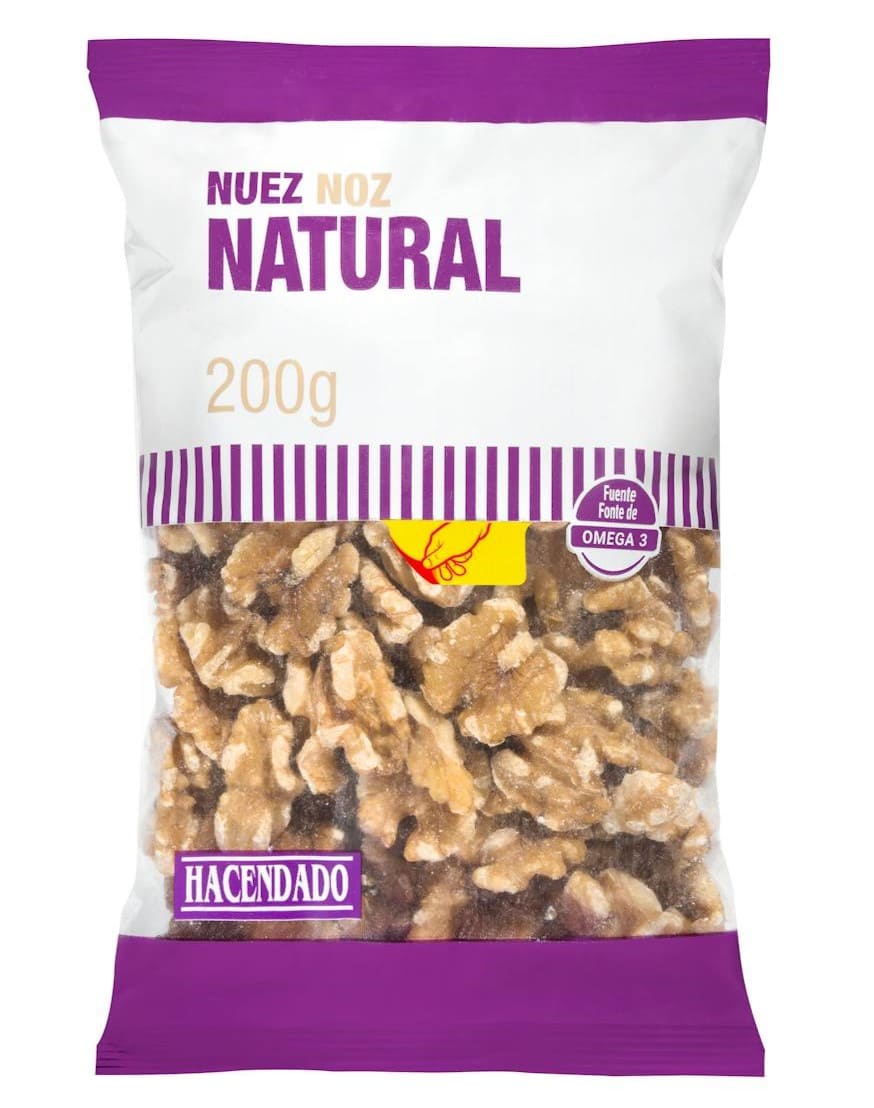 Nueces naturales peladas