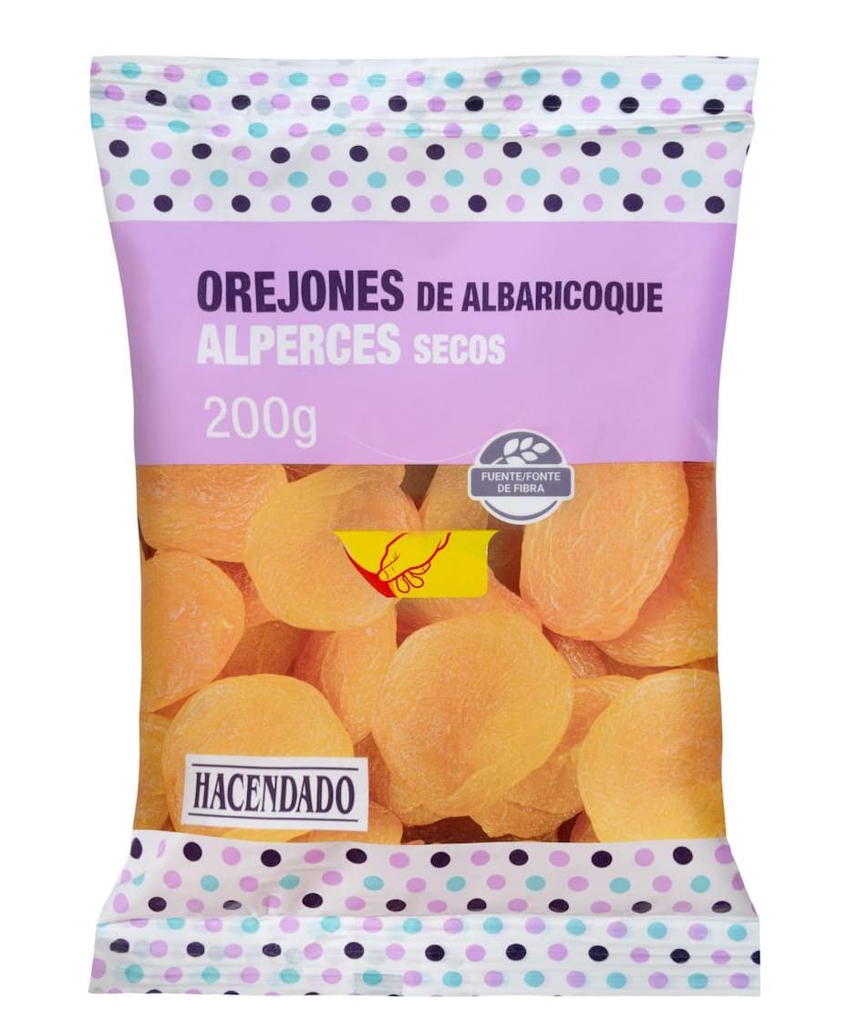 Orejones de albaricoque Hacendado