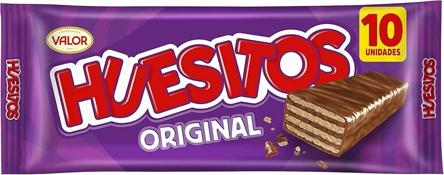 Barritas de barquillo Huesitos Valor