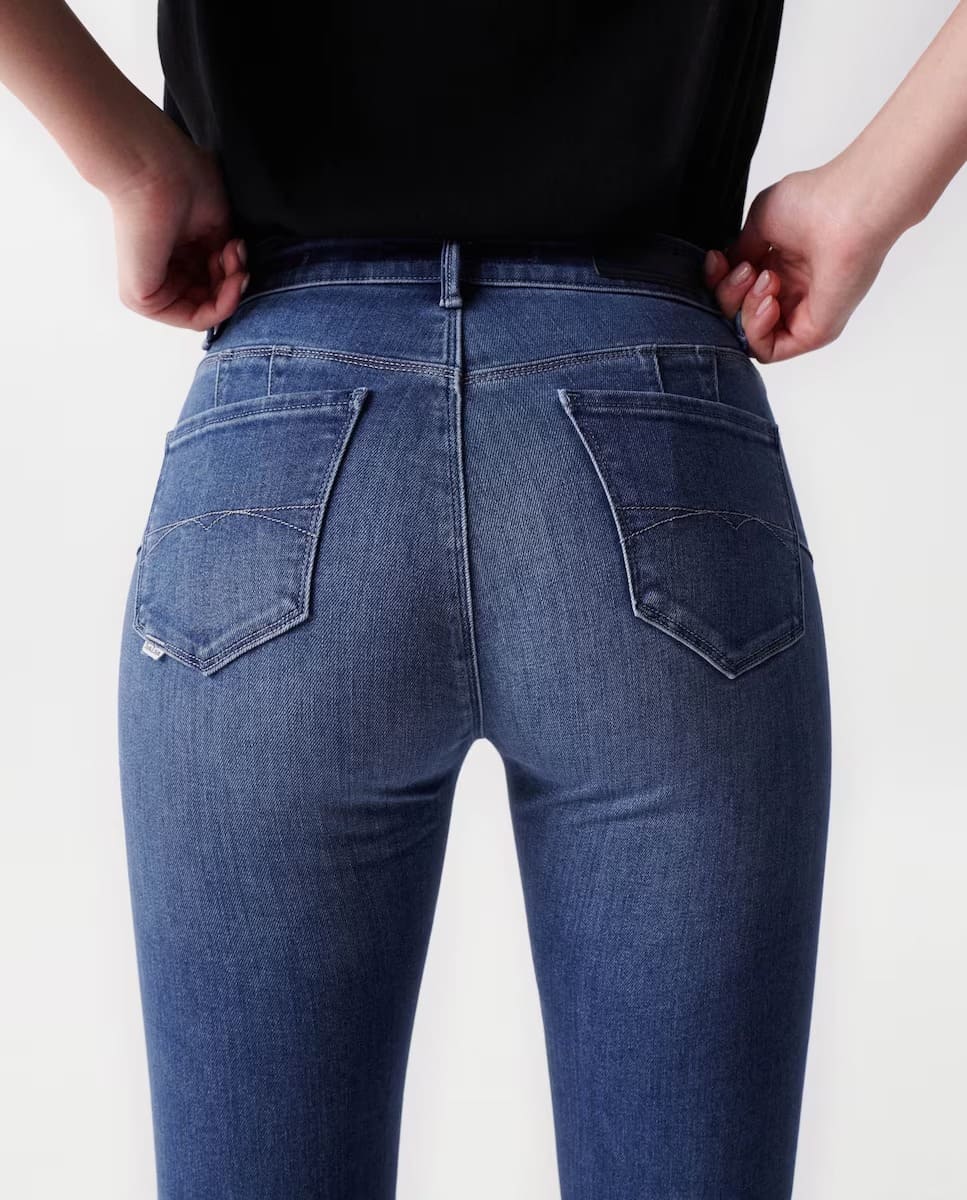El pantalón vaquero con push up para mujer Mistery skinny de tiro alto de Salsa Jeans en El Corte Inglés