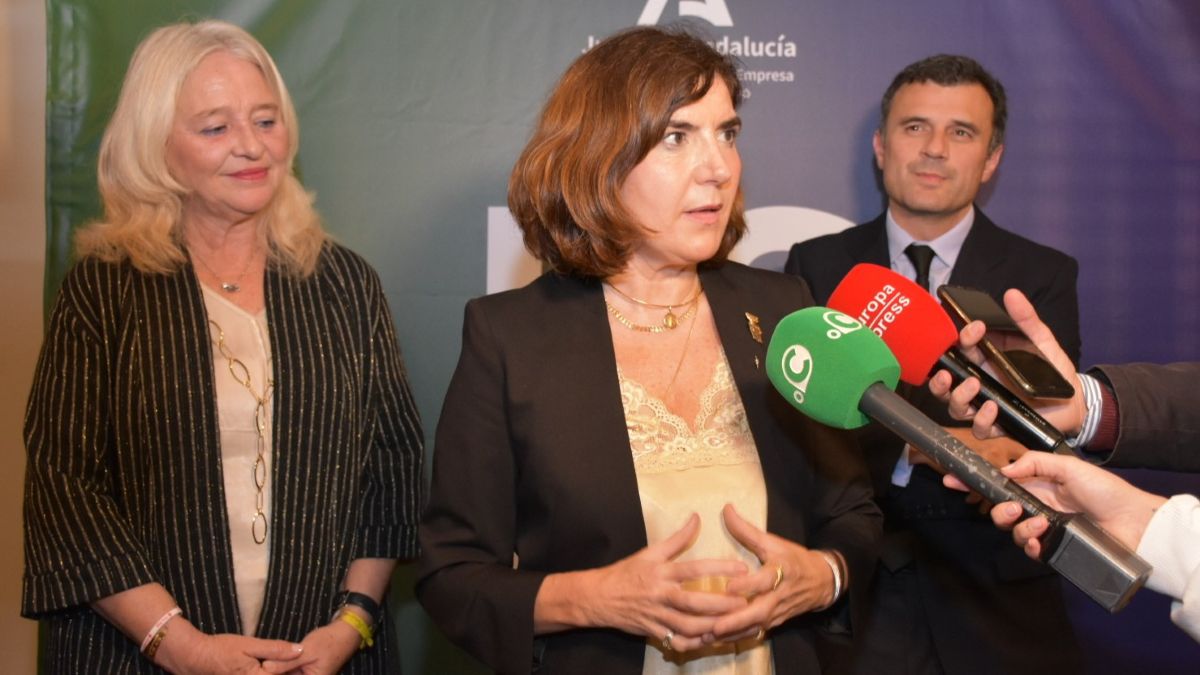 Rocío Blanco en la entrega de los distintivos 'Andalucía ES' | Noelia Herrera