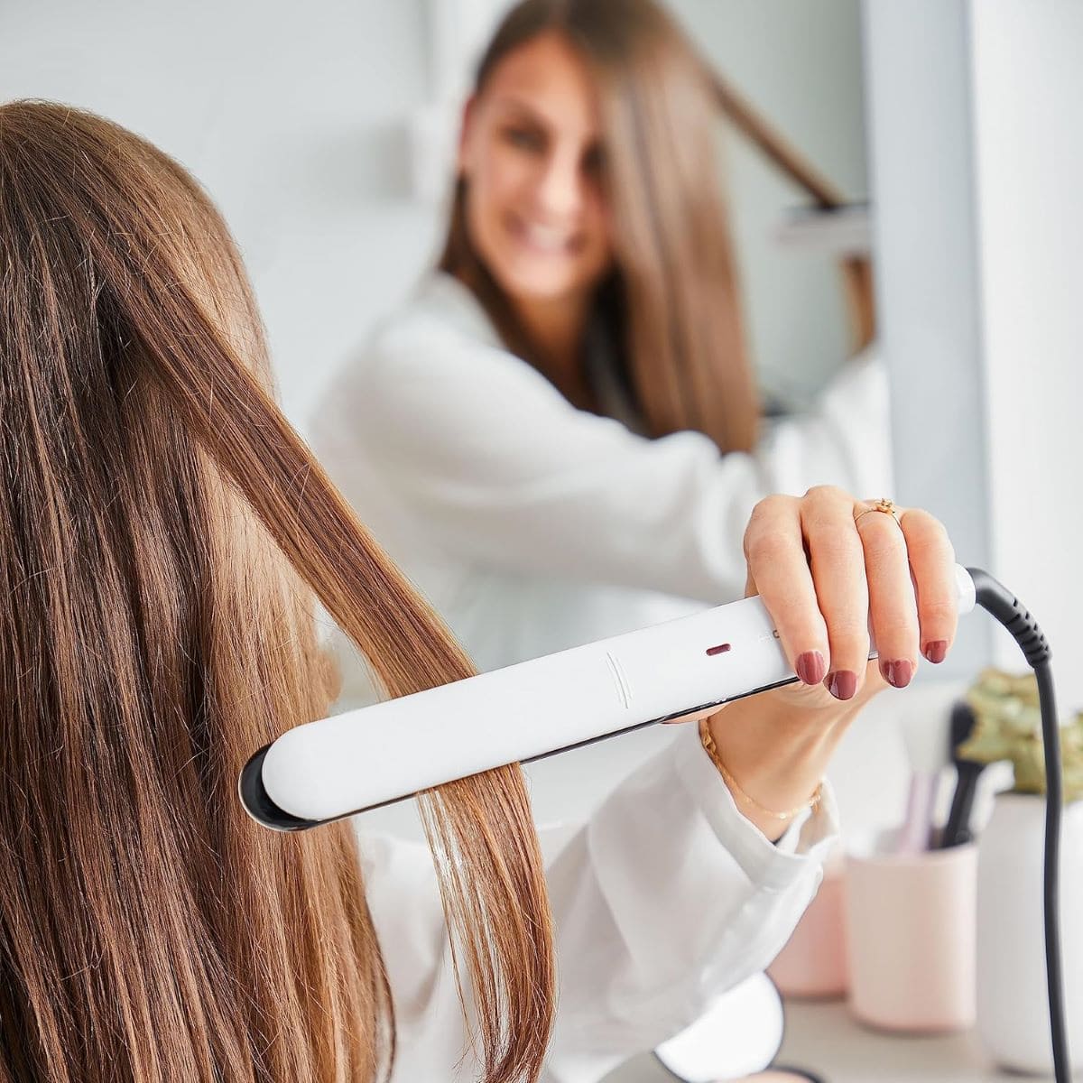 Plancha alisadora de pelo Rowenta Optiliss SF3216 de Alcampo