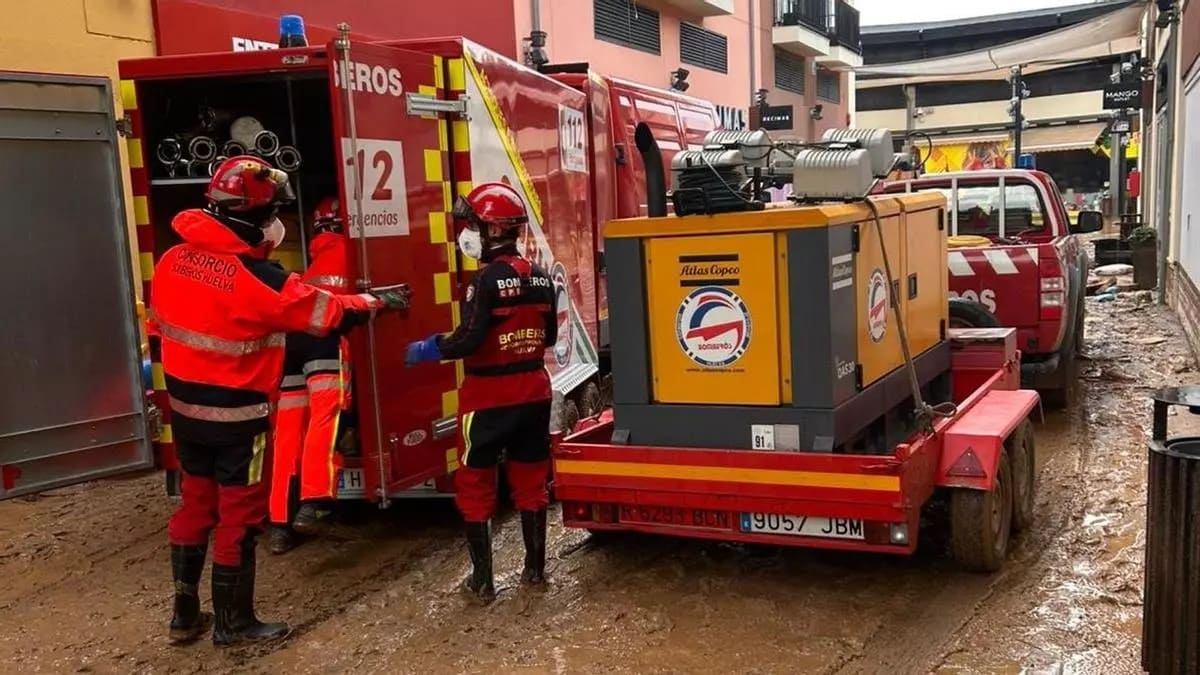 Bomberos de Huelva trabajarán a destajo cumpliendo con su vocación