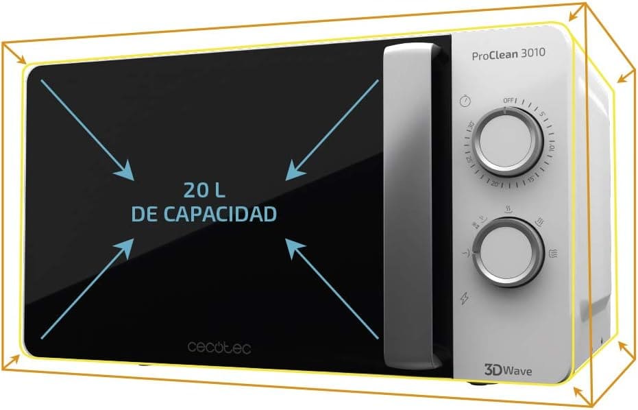 Cecotec Microondas ProClean 3010 en Amazon