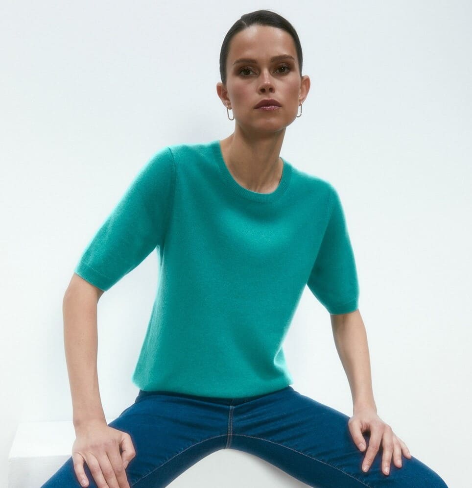 Woman El Corte Inglés Jersey de mujer cuello redondo