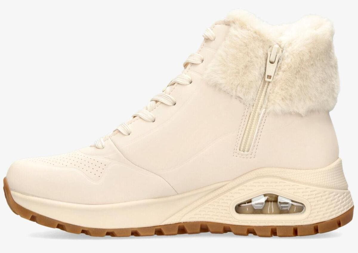 Las zapatillas tipo bota Skechers Uno de color beige en Sprinter