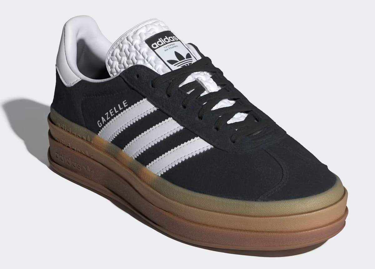 Las zapatillas Gazelle Bold en color negro de Adidas