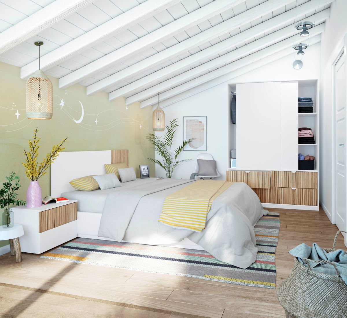 Armario ropero con puertas correderas Ega de Leroy Merlin