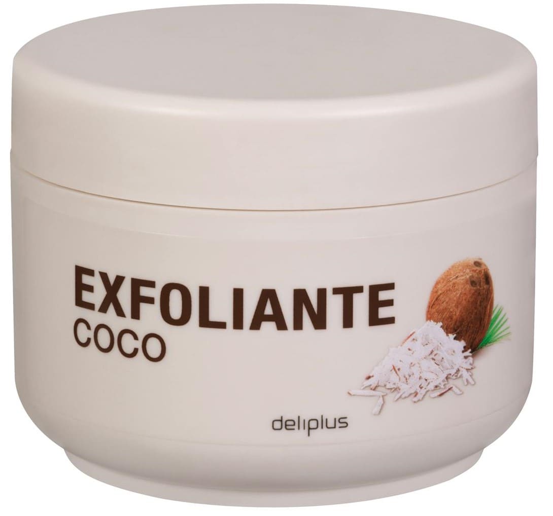 Exfoliante corporal con partículas de coco