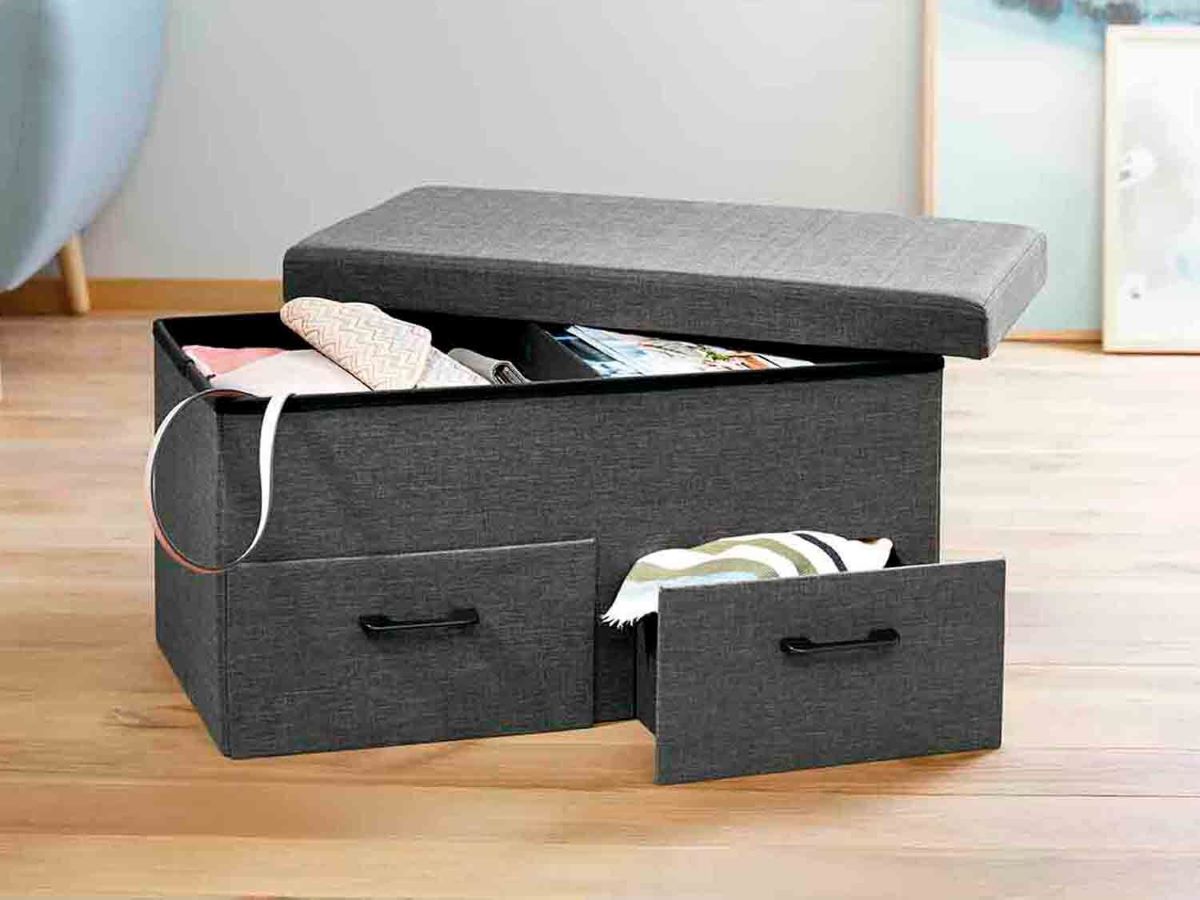 Banco de almacenaje con 2 cajones de Lidl