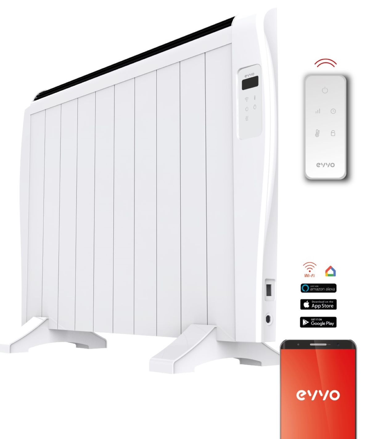 Emisor térmico Evvo C10 de Carrefour