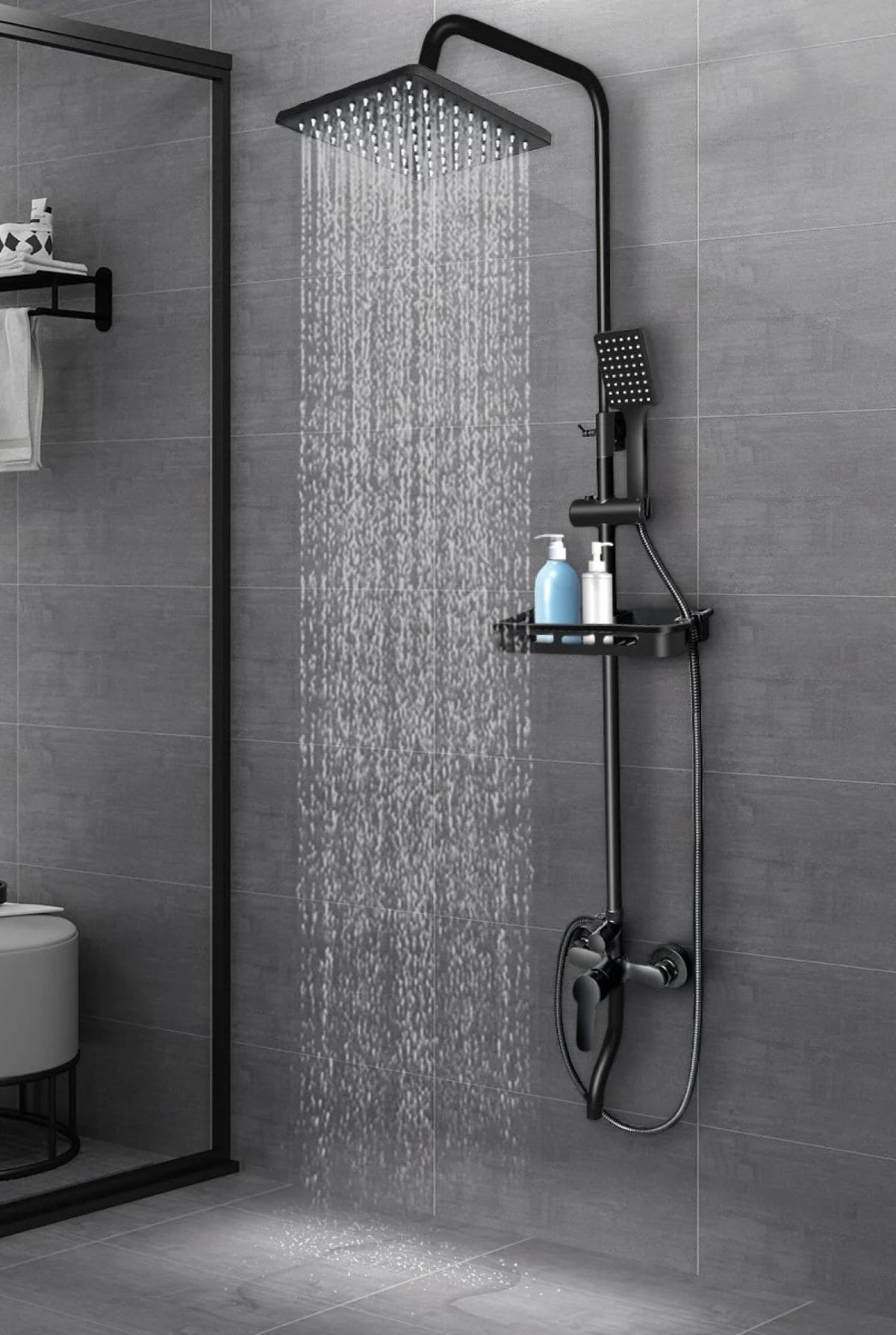 Columna de ducha monomando Donghuababa de Leroy Merlin