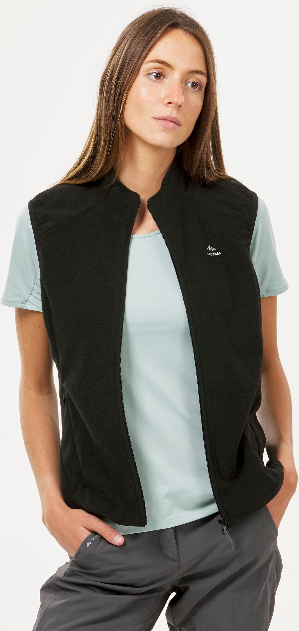 Chaleco polar Quechua MH120 de Decathlon